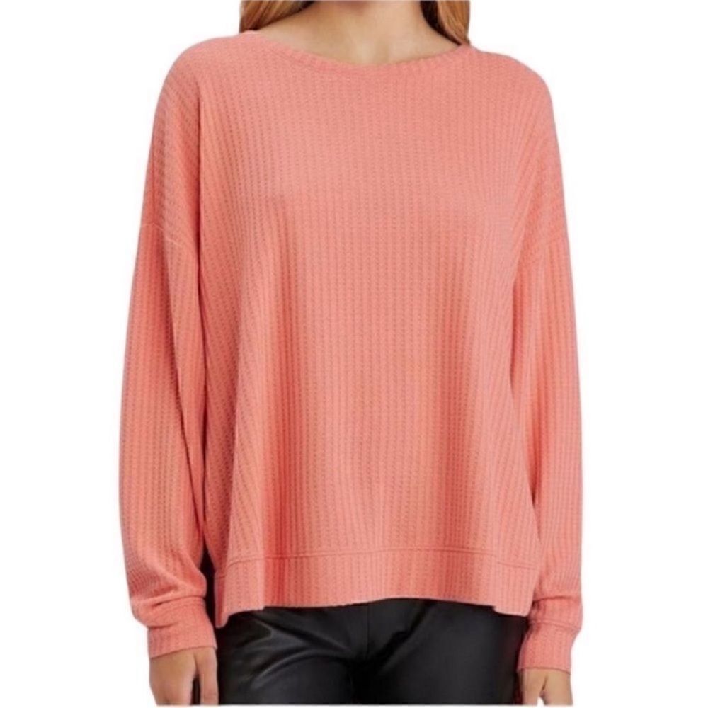 Sanctuary Peach Long Sleeve Top(Size XXL)